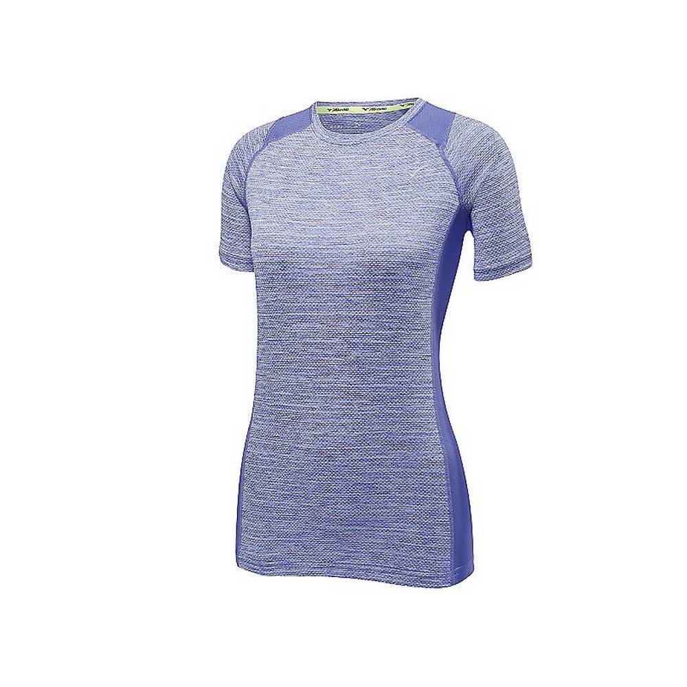 Camiseta Mizuno Alpha - Mulher - Vermelhas Azul Marinho - HRAPJ0597